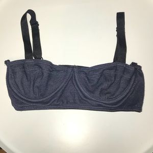 Sparkle & Fade Denim like bralett